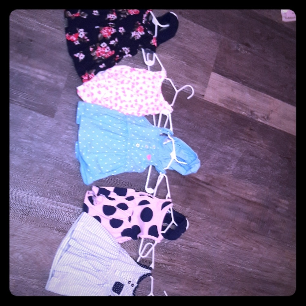 5 Carter's 3 month dresses